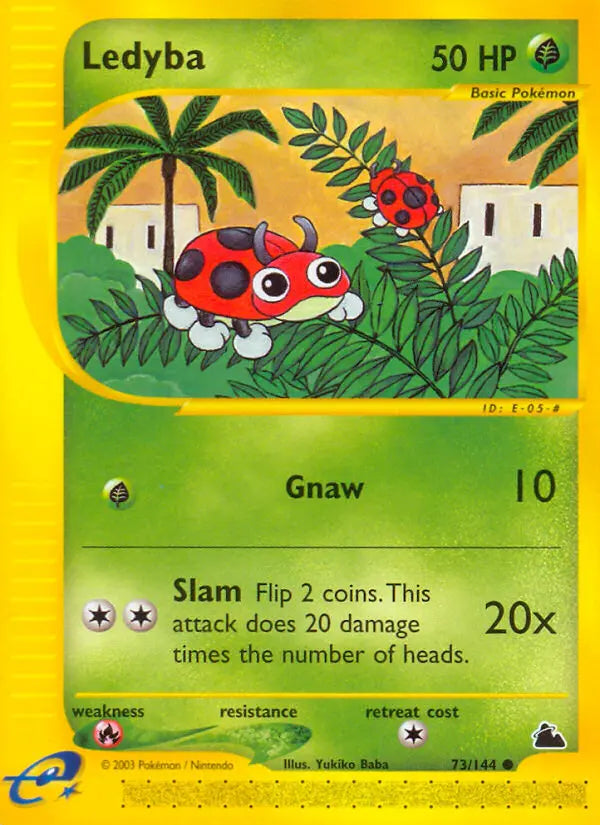 Ledyba 73 Skyridge Pokesingles