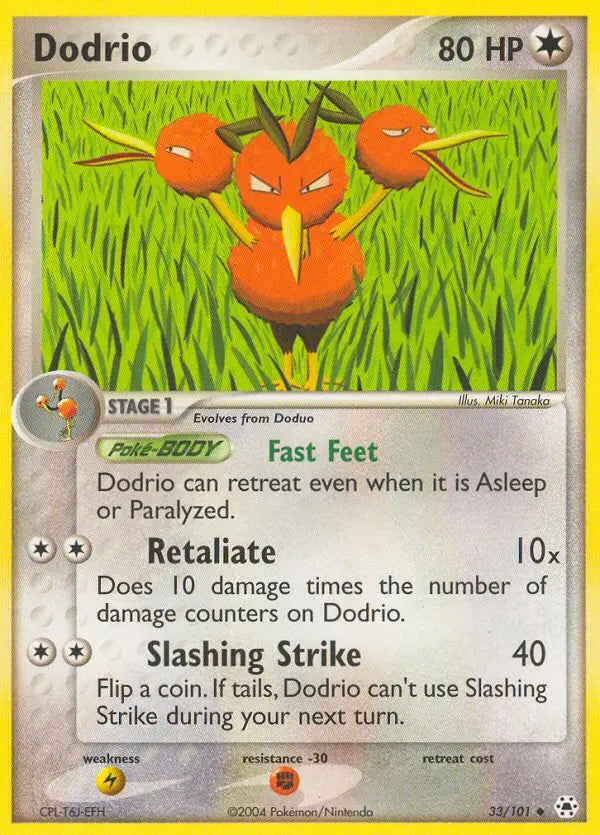 Dodrio 33 Hidden Legends Pokesingles