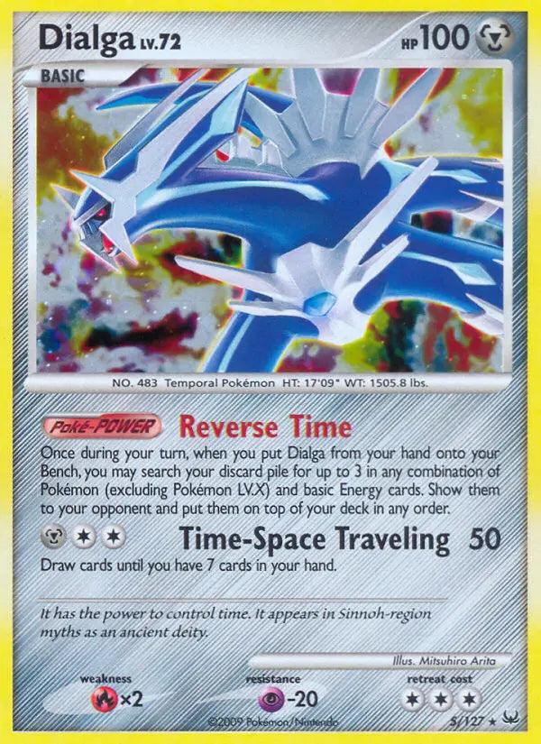 Dialga 5 Platinum Pokesingles