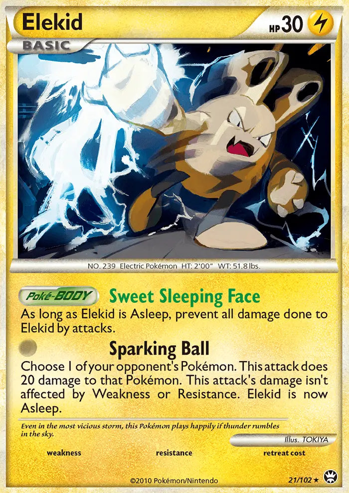 Elekid 21 Triumphant Pokesingles