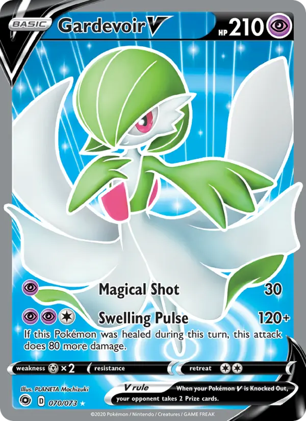 Gardevoir V 70 Champion's Path Pokesingles