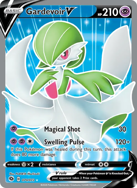 Gardevoir V 70 Champion's Path Pokesingles