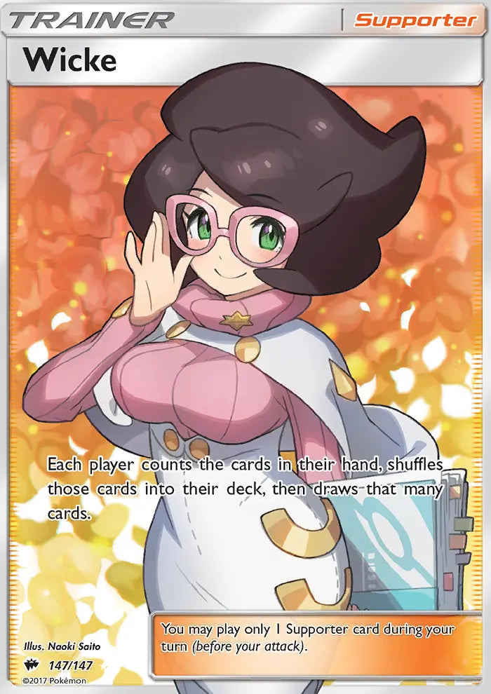 Wicke 147 Burning Shadows Pokesingles
