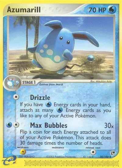 Azumarill 30 Sandstorm Pokesingles