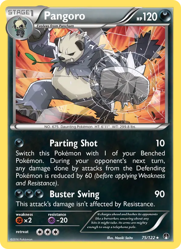 Pangoro 75 BREAKpoint Pokesingles