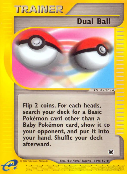 Dual Ball 139 Expedition Base Set Pokesingles