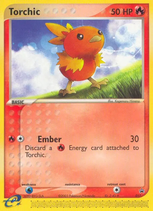 Torchic 17 Nintendo Black Star Promos Pokesingles