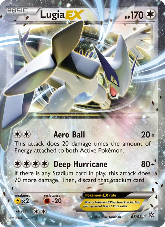 Lugia EX 68 Ancient Origins Pokesingles