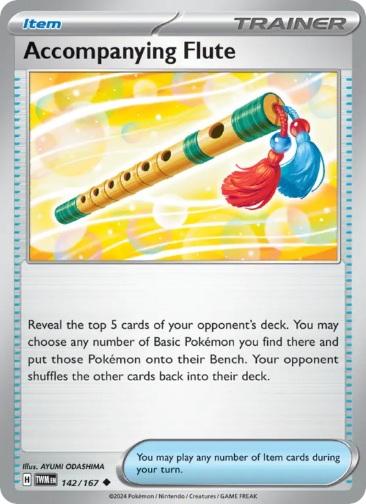 Accompanying Flute 142 Twilight Masquerade Pokesingles