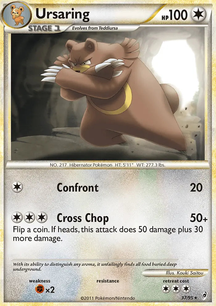 Ursaring 37 Call of Legends Pokesingles