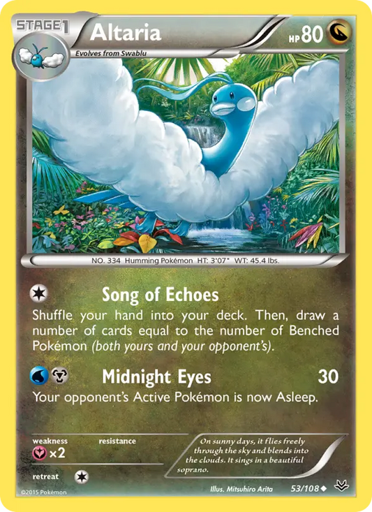 Altaria 53 Roaring Skies Pokesingles