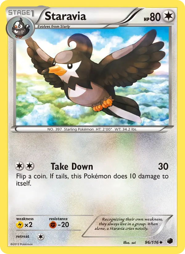 Staravia 96 Plasma Freeze Pokesingles
