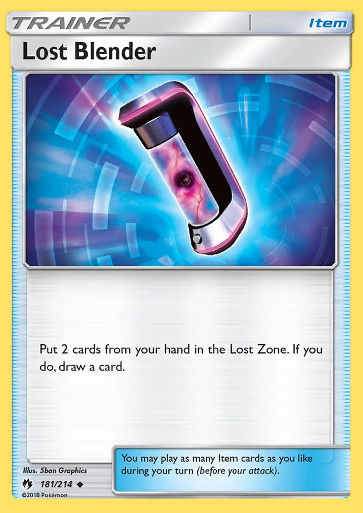 Lost Blender 181 Lost Thunder Pokesingles