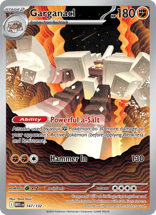Garganacl 147 Mega Evolution Pokesingles