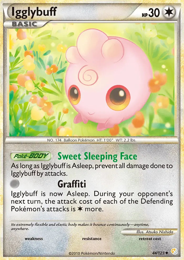 Igglybuff 44 HeartGold SoulSilver Pokesingles
