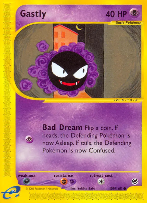 Gastly 109 Expedition Base Set Pokesingles