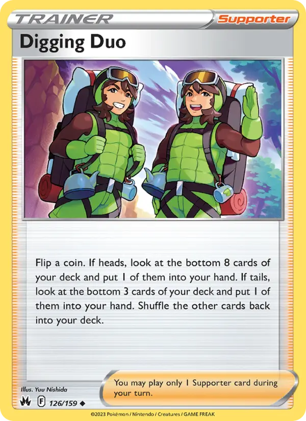 Digging Duo 126 Crown Zenith Pokesingles
