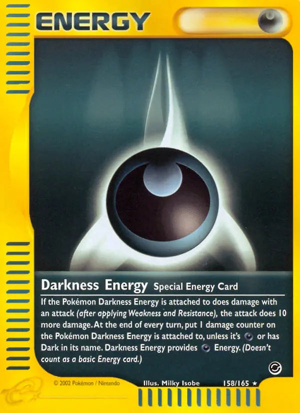 Darkness Energy 158 Expedition Base Set Pokesingles