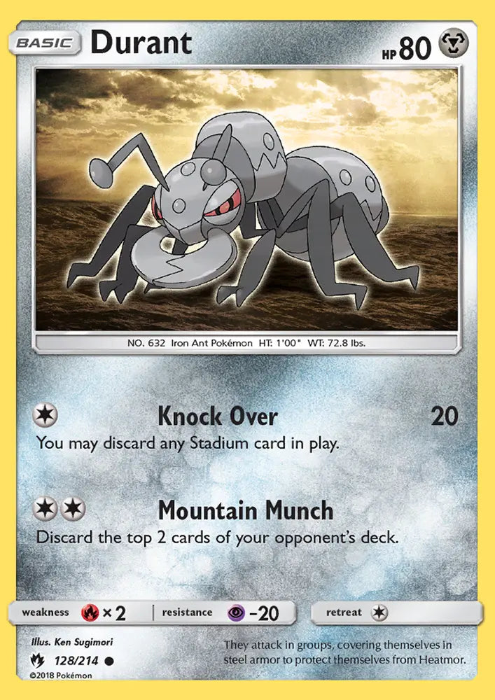 Durant 128 Lost Thunder Pokesingles