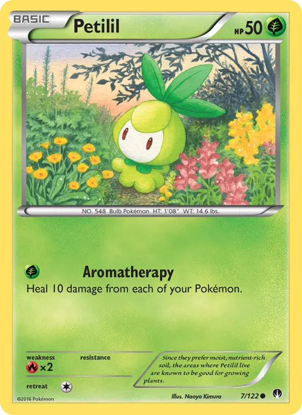 Petilil 7 BREAKpoint Pokesingles