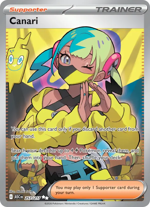 Canari 257 Ascended Heroes Pokesingles