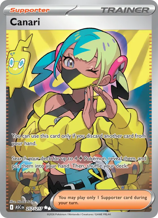 Canari 257 Ascended Heroes Pokesingles