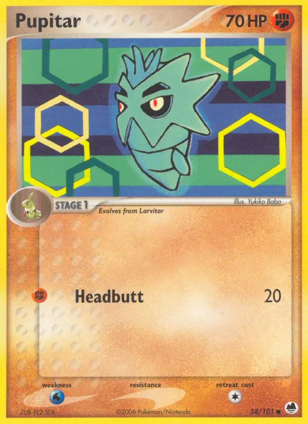Pupitar 58 Dragon Frontiers Pokesingles