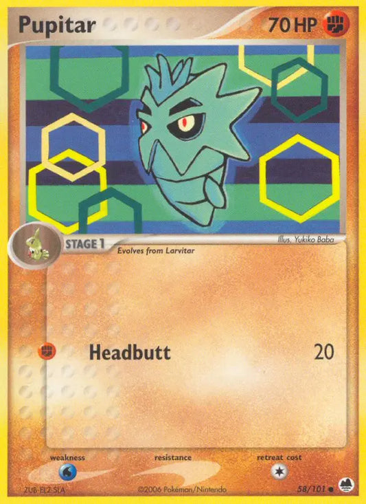 Pupitar 58 Dragon Frontiers Pokesingles