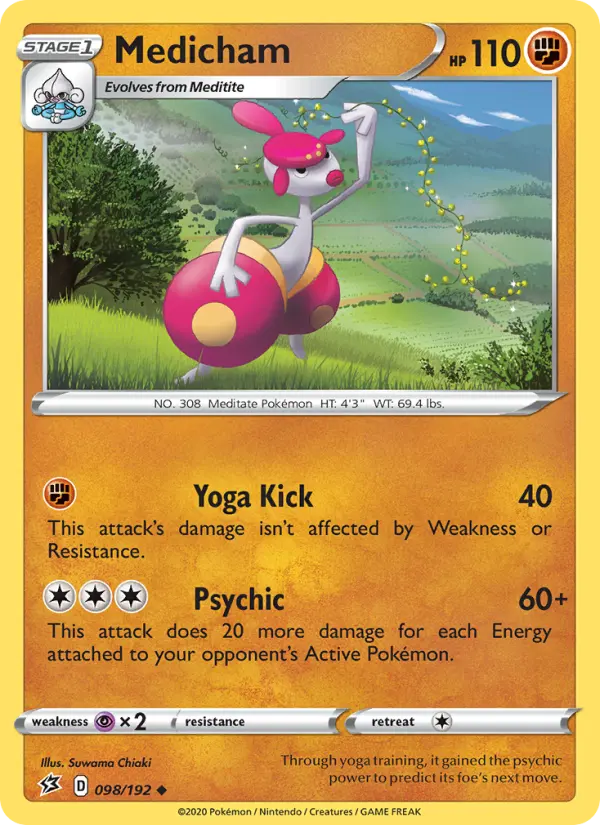 Medicham 98 Rebel Clash Pokesingles