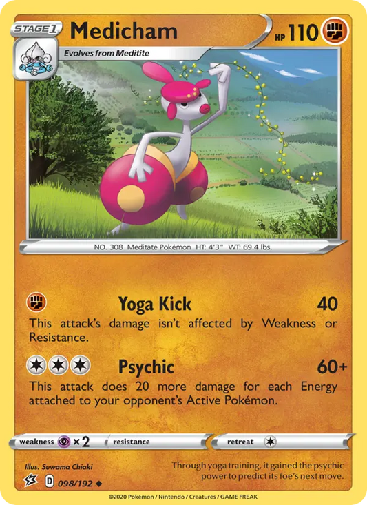 Medicham 98 Rebel Clash Pokesingles