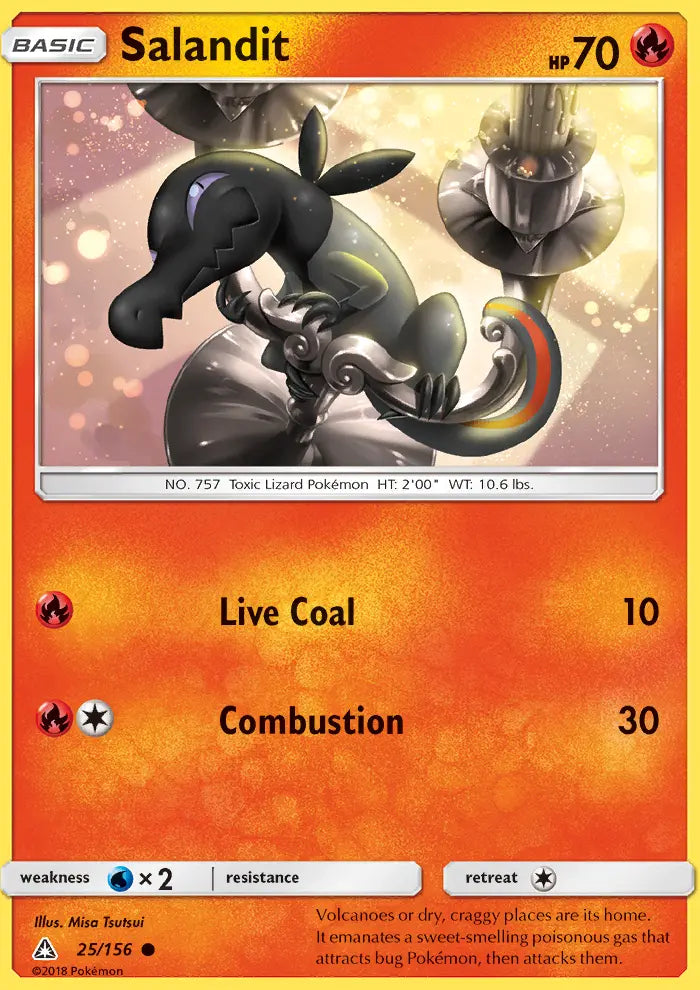 Salandit 25 Ultra Prism Pokesingles