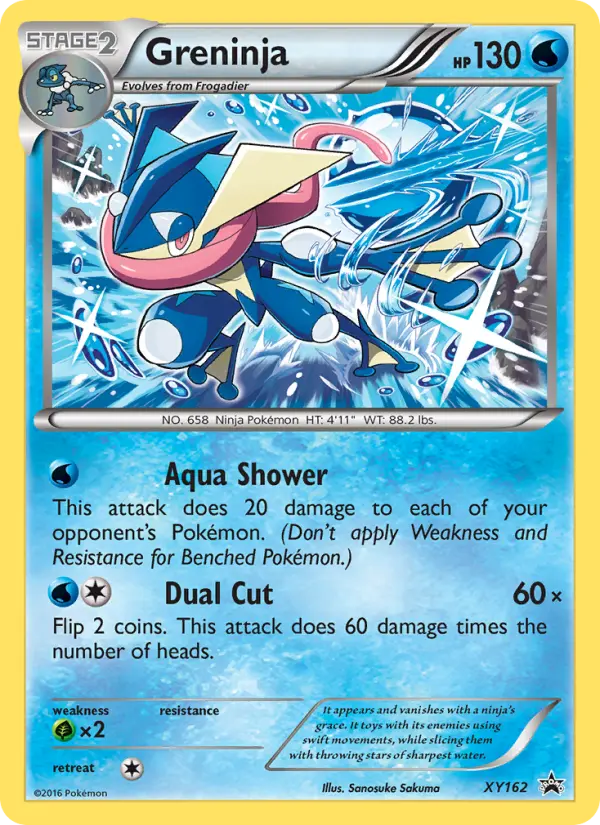 Greninja XY162 XY Black Star Promos Pokesingles