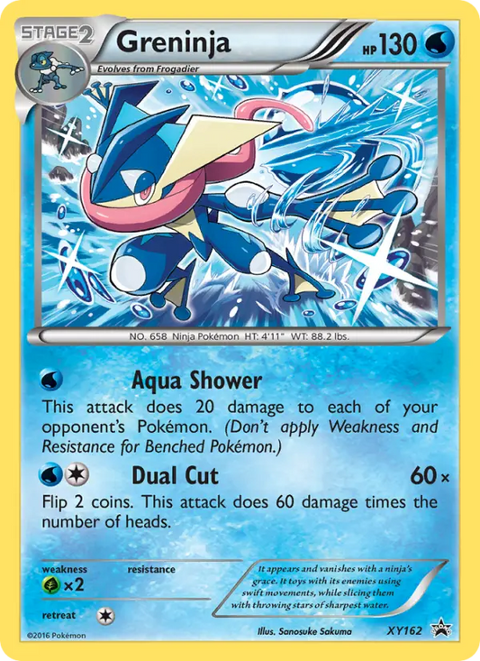 Greninja XY162 XY Black Star Promos Pokesingles