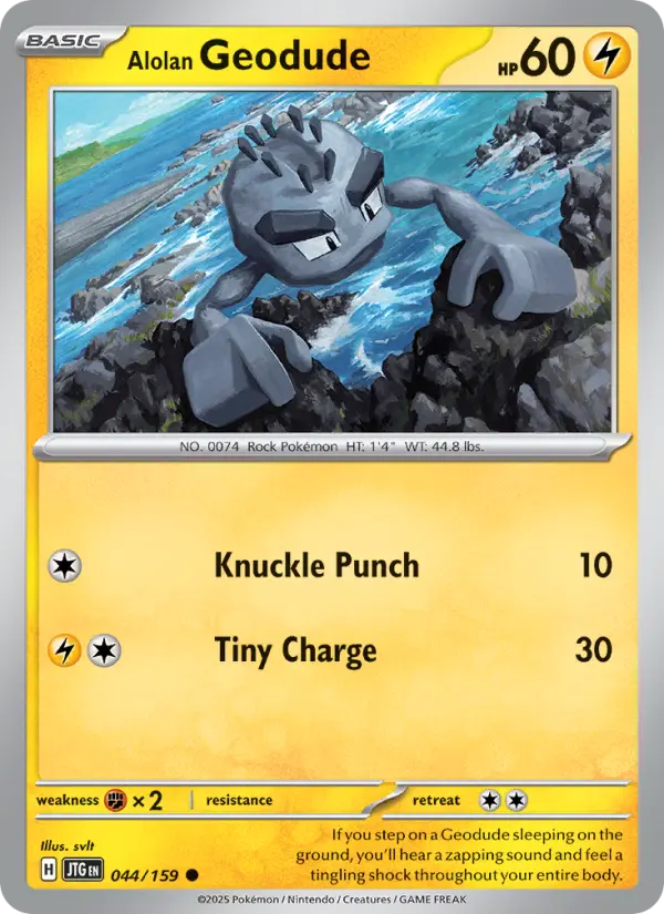 Alolan Geodude 44 Journey Together Pokesingles