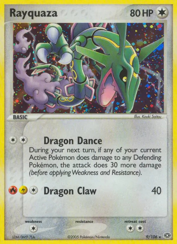 Rayquaza 9 Emerald Pokesingles