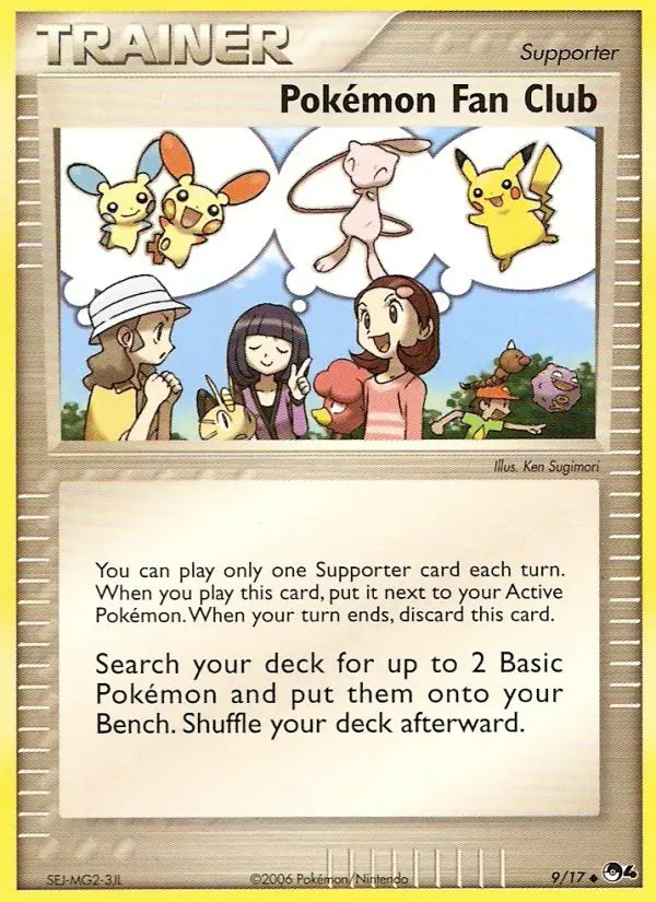 Pokémon Fan Club 9 POP Series 4 Pokesingles