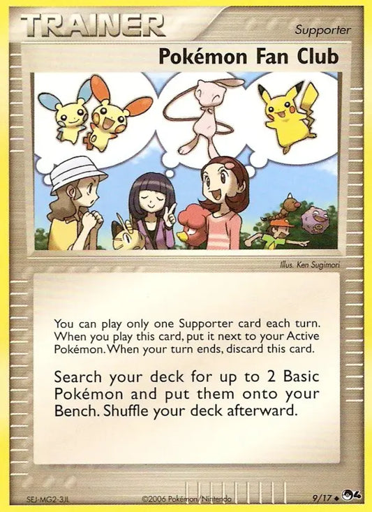 Pokémon Fan Club 9 POP Series 4 Pokesingles