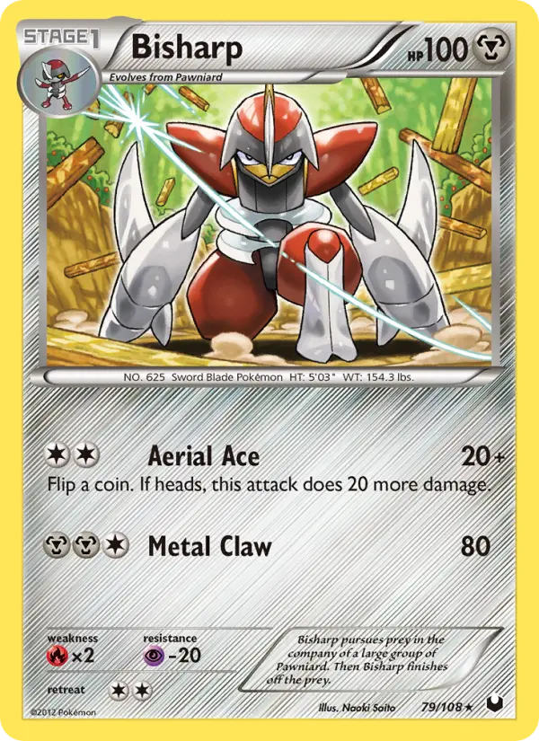 Bisharp 79 Dark Explorers Pokesingles