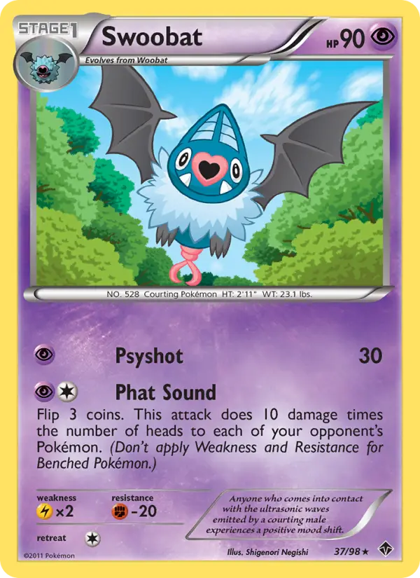 Swoobat 37 Emerging Powers Pokesingles