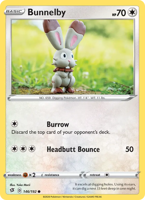Bunnelby 146 Rebel Clash Pokesingles
