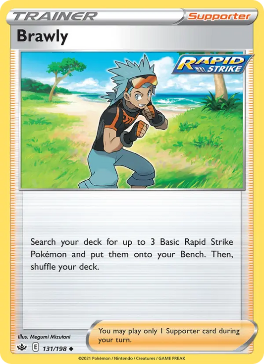 Brawly 131 Chilling Reign Pokesingles