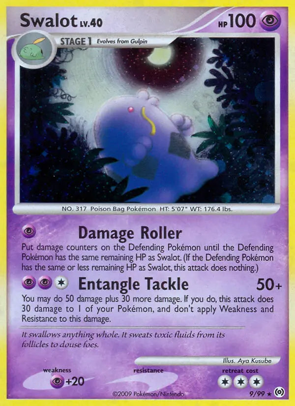 Swalot 9 Arceus Pokesingles