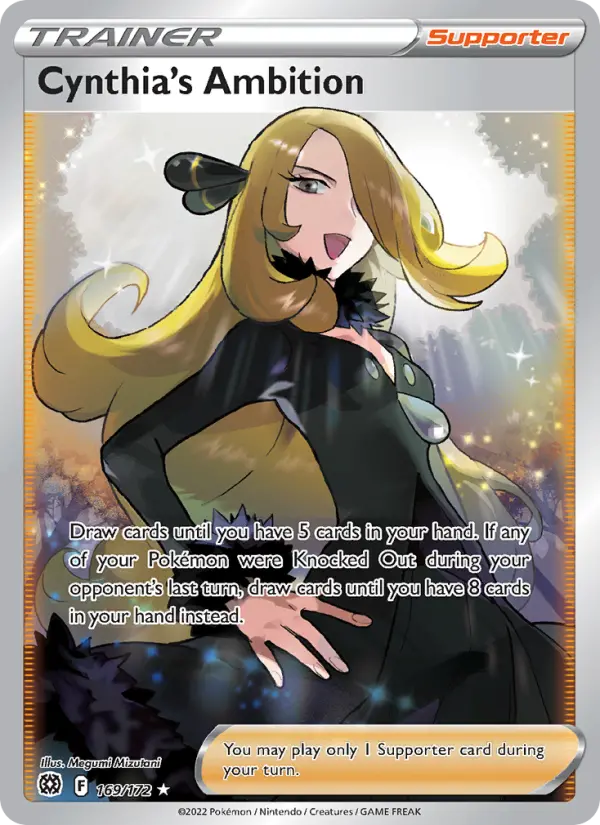 Cynthia's Ambition 169 Brilliant Stars Pokesingles