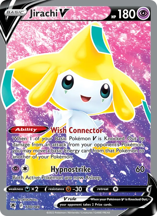 Jirachi V 170 Astral Radiance Pokesingles