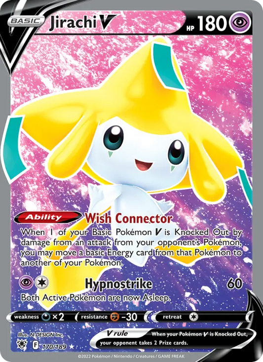 Jirachi V 170 Astral Radiance Pokesingles