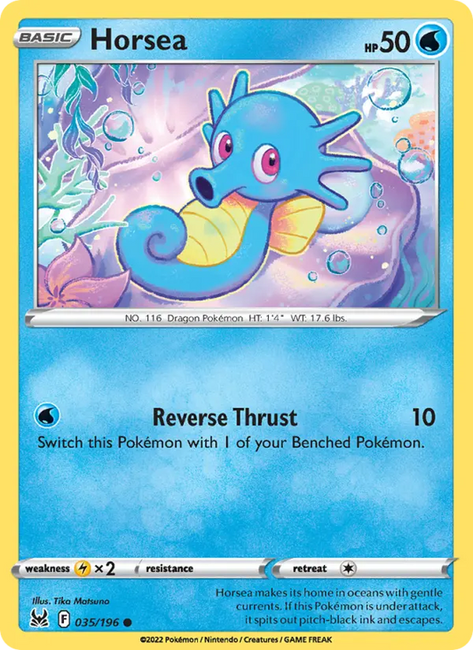 Horsea 35 Lost Origin Pokesingles