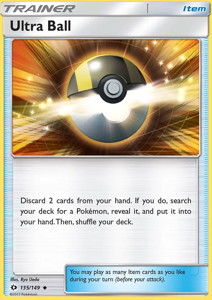 Ultra Ball 135 Sun & Moon Pokesingles