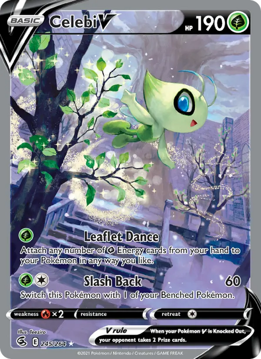 Celebi V 245 Fusion Strike Pokesingles