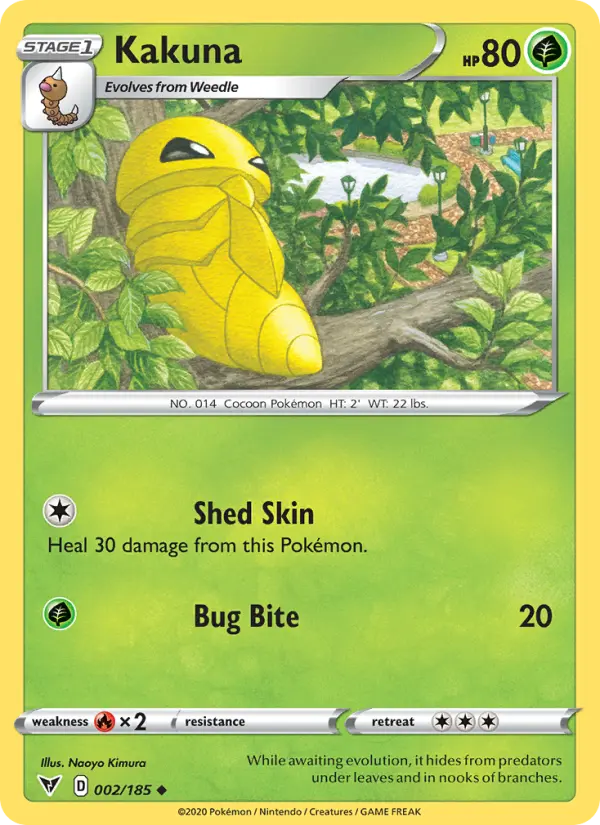 Kakuna 2 Vivid Voltage Pokesingles