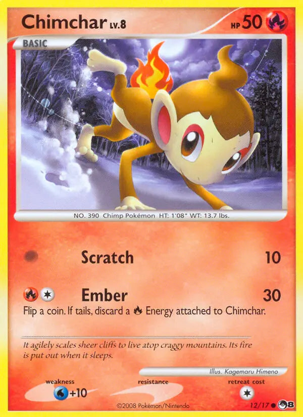 Chimchar 12 POP Series 8 Pokesingles